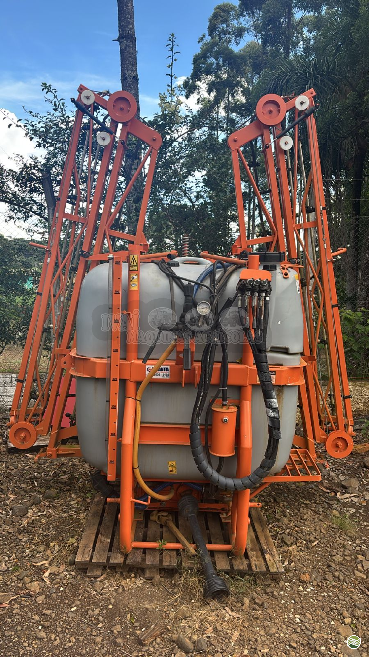 PULVERIZADOR JACTO CONDOR 800 AM14 Acoplado Hidráulico Ivaí Máquinas Agrícolas IVAI PARANÁ PR